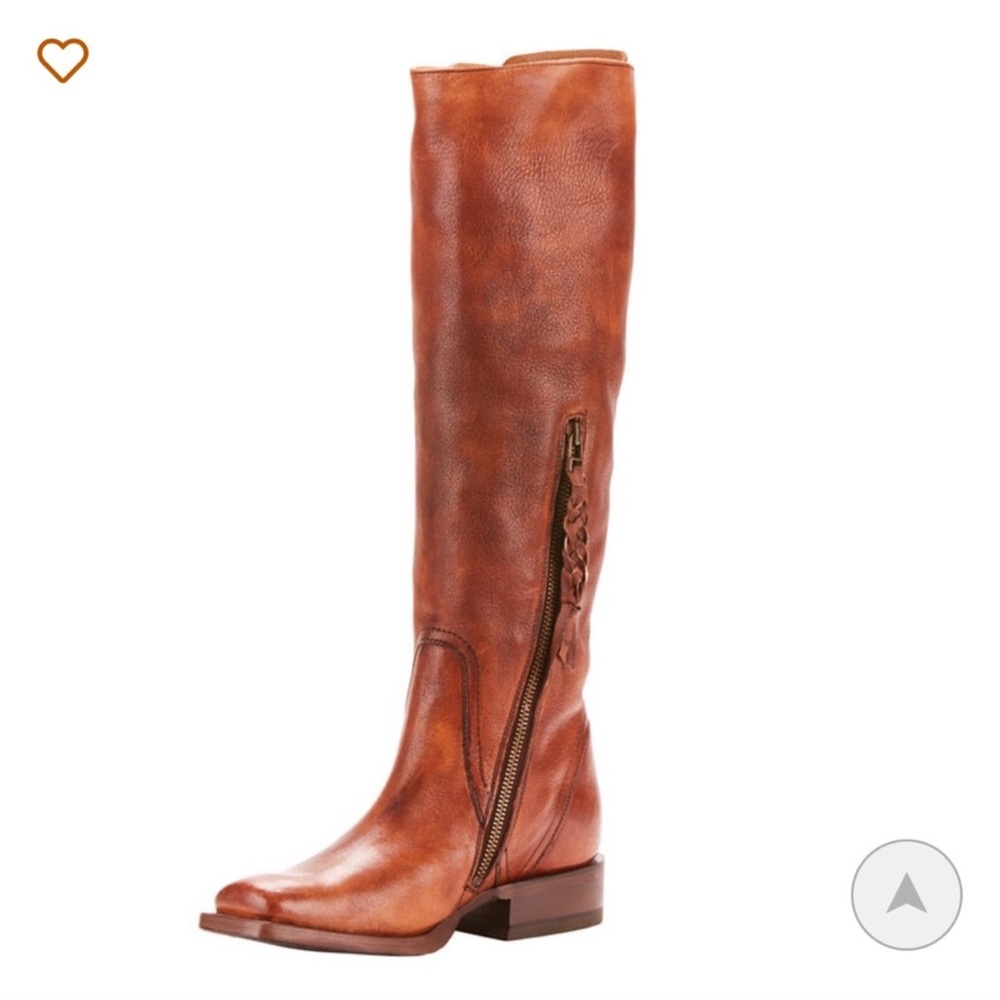 Ariat Brown Leather Lace Up Boots